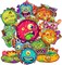 (20 Pack Bundle) – 3D Collectible Puffy Characters for Kids, 140+ Stickers